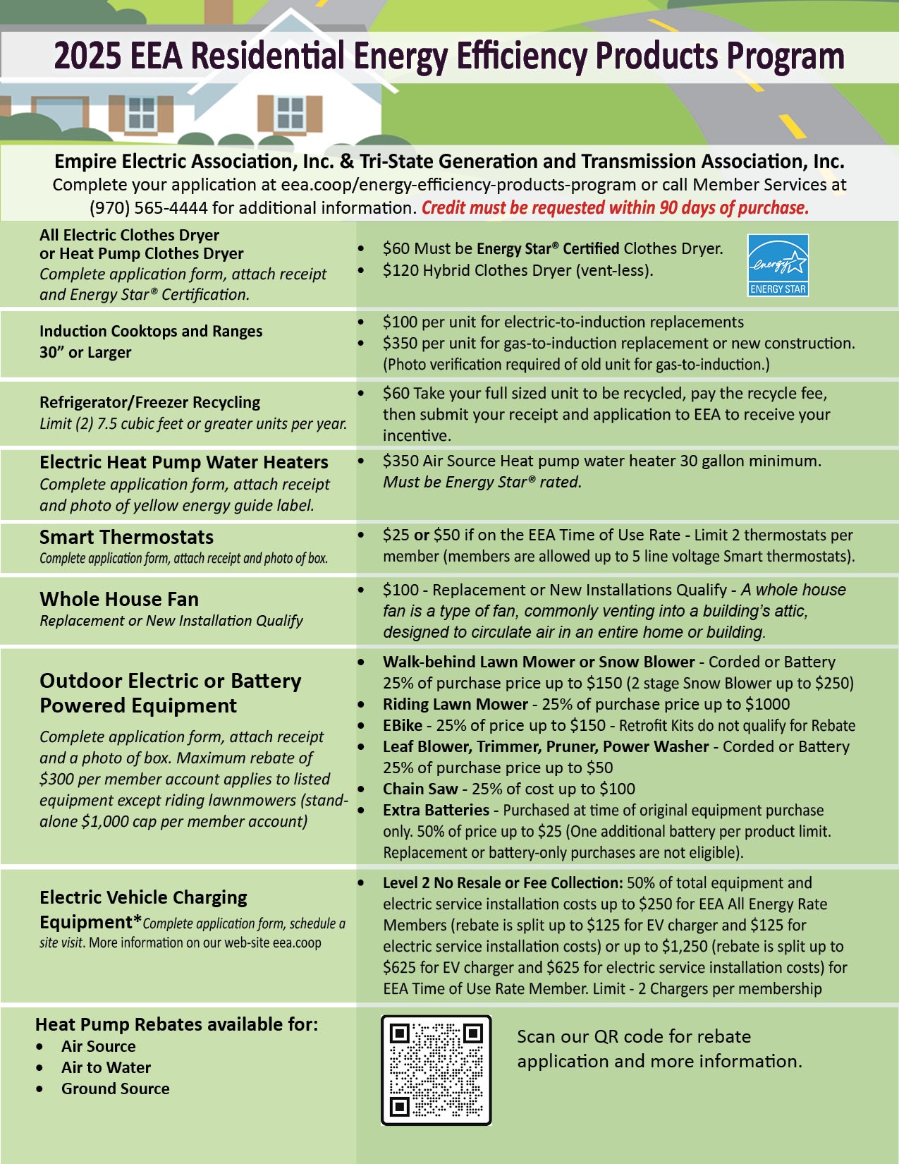 2025 Residential Products Program