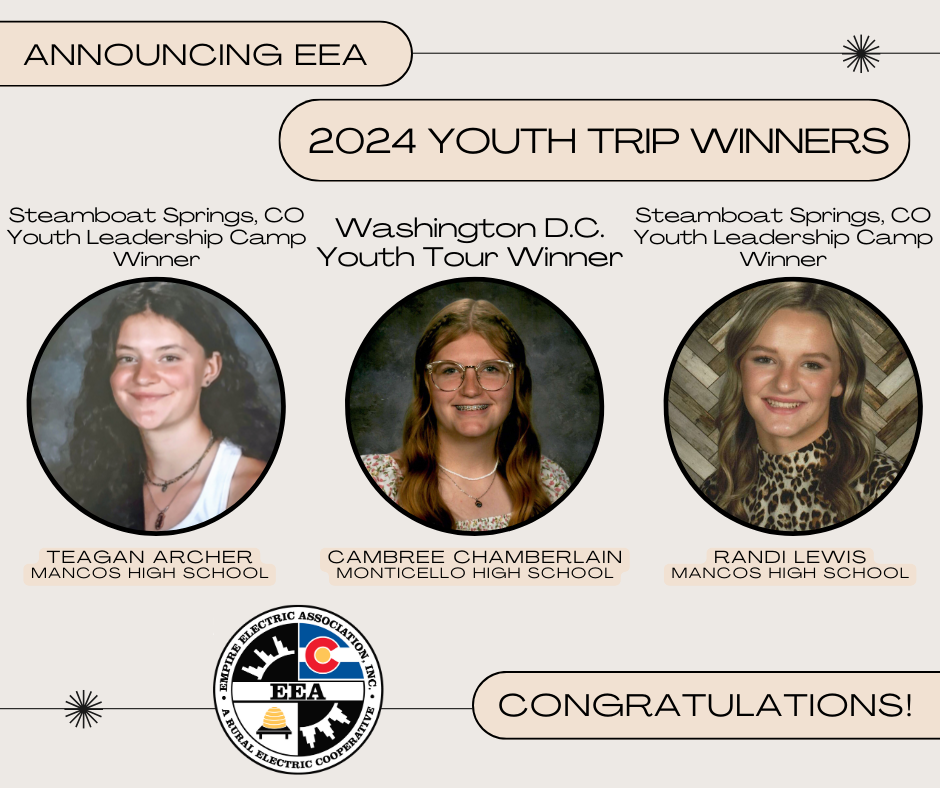 2024 Youth Trip Winners