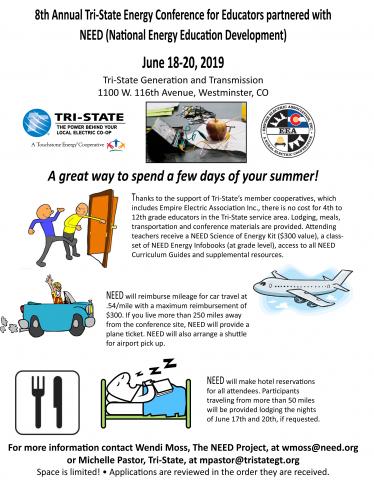  NEED Flyer for 2019